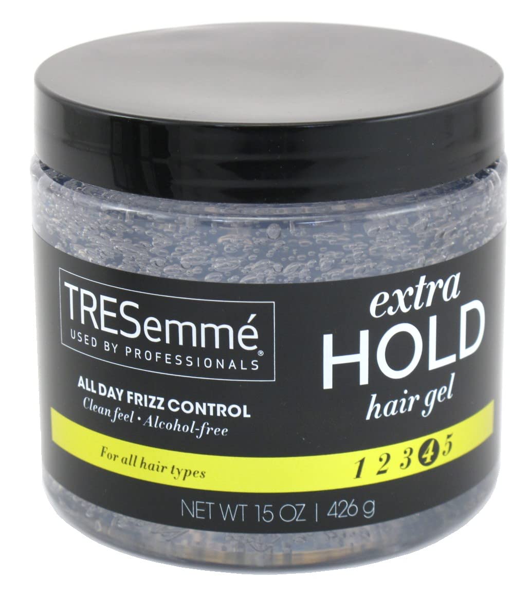 Amazon.com : TRESemmé Hair Gel Extra Hold #4 Alcohol-Free 15 Ounce